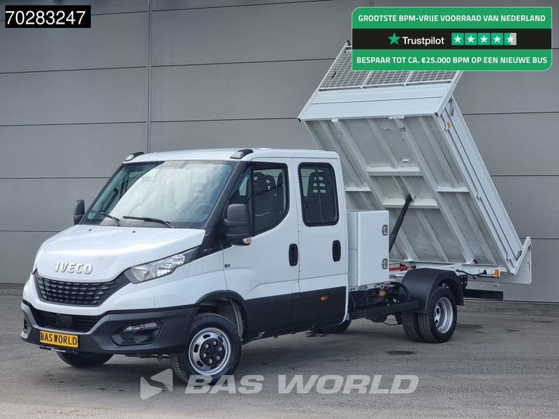 Iveco Daily 35C16 3.0L Open Laadbak Dubbel Cabine met Kist Navi 3,5t trekhaak Dubbellucht Airco Cruise Pritsche Pickup Open Box Airco Dubbel - Furgão caixa aberta: foto 1 Iveco Daily 35C16 3.0L Open Laadbak Dubbel Cabine met Kist Navi 3,5t trekhaak Dubbellucht Airco Cruise Pritsche Pickup Open Box Airco Dubbel - Furgão caixa aberta: foto 1