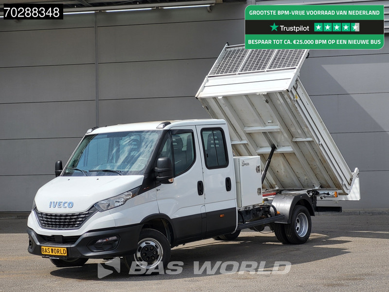 Iveco Daily 35C16 3.0L Open Laadbak met Kist Dubbel Cabine Dubbellucht 3,5t Trekhaak Airco Cruise Euro6 Pritsche Pickup Open Box Airco Trekh - Furgão caixa aberta: foto 1 Iveco Daily 35C16 3.0L Open Laadbak met Kist Dubbel Cabine Dubbellucht 3,5t Trekhaak Airco Cruise Euro6 Pritsche Pickup Open Box Airco Trekh - Furgão caixa aberta: foto 1