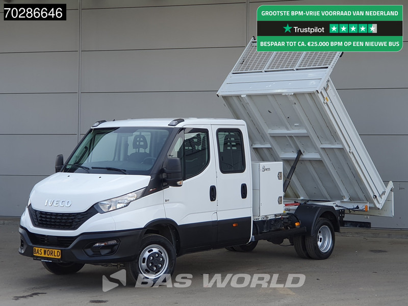 Iveco Daily 35C16 3.0L Open Laadbak met Kist Dubbel Cabine Dubbellucht 3,5t Trekhaak Airco Cruise Euro6 Pritsche Pickup Open Box Airco Trekh - Furgão caixa aberta: foto 1 Iveco Daily 35C16 3.0L Open Laadbak met Kist Dubbel Cabine Dubbellucht 3,5t Trekhaak Airco Cruise Euro6 Pritsche Pickup Open Box Airco Trekh - Furgão caixa aberta: foto 1