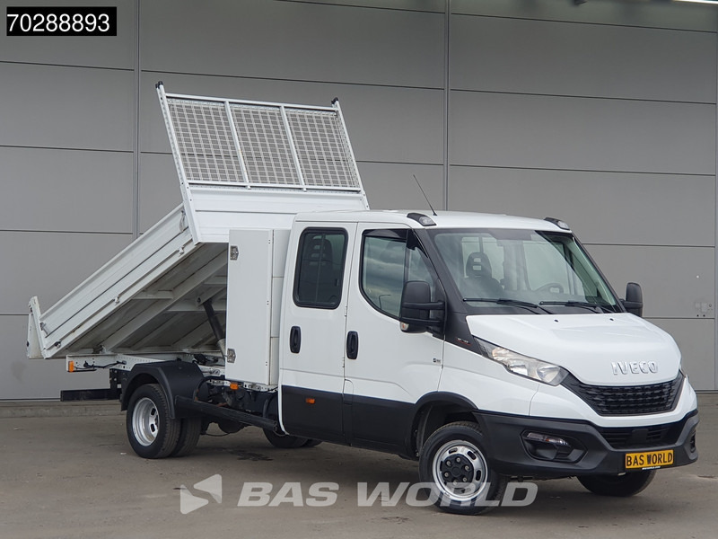 Iveco Daily 35C16 3.0L Open Laadbak met Kist Dubbel Cabine Dubbellucht 3,5t Trekhaak Airco Euro6 Pritsche Pickup Open Box 2m3 Airco Trekhaak - Furgão caixa aberta: foto 3 Iveco Daily 35C16 3.0L Open Laadbak met Kist Dubbel Cabine Dubbellucht 3,5t Trekhaak Airco Euro6 Pritsche Pickup Open Box 2m3 Airco Trekhaak - Furgão caixa aberta: foto 3