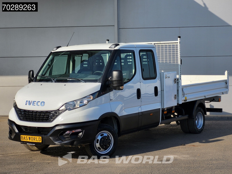 Iveco Daily 35C16 3.0L Open Laadbak met Kist Dubbel Cabine Dubbellucht 3,5t Trekhaak Navi Airco Cruise Camera Euro6 Pritsche Pickup Open Box - Furgão caixa aberta: foto 3 Iveco Daily 35C16 3.0L Open Laadbak met Kist Dubbel Cabine Dubbellucht 3,5t Trekhaak Navi Airco Cruise Camera Euro6 Pritsche Pickup Open Box - Furgão caixa aberta: foto 3
