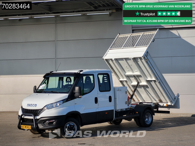 Iveco Daily 35C16 3.0L Special Edition Kipper met Kist Dubbel Cabine Dubbellucht 3,5t Trekhaak Airco Cruise Euro6 Tipper Benne Kieper 2m3 Ai - Furgão basculante: foto 1 Iveco Daily 35C16 3.0L Special Edition Kipper met Kist Dubbel Cabine Dubbellucht 3,5t Trekhaak Airco Cruise Euro6 Tipper Benne Kieper 2m3 Ai - Furgão basculante: foto 1