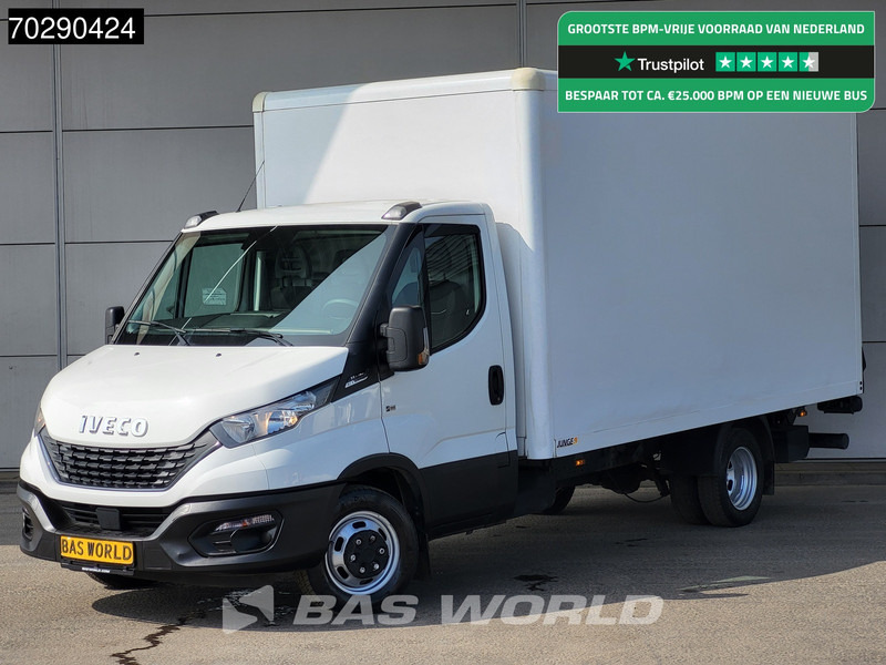 Iveco Daily 35C16 Automaat Laadklep Bakwagen Dubbellucht Airco Euro6 Meubelbak Koffer 20m3 Airco - Carrinha de contentor: foto 1 Iveco Daily 35C16 Automaat Laadklep Bakwagen Dubbellucht Airco Euro6 Meubelbak Koffer 20m3 Airco - Carrinha de contentor: foto 1