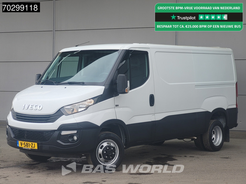 Iveco Daily 35C16 Dubbellucht L2H1 Laag Dak 3,5t Trekhaak 160PK Airco Cruise Camera Werkplaatsinrichting APK 08-2026 Euro6 L2 Airco Trekhaak - Furgão: foto 1 Iveco Daily 35C16 Dubbellucht L2H1 Laag Dak 3,5t Trekhaak 160PK Airco Cruise Camera Werkplaatsinrichting APK 08-2026 Euro6 L2 Airco Trekhaak - Furgão: foto 1