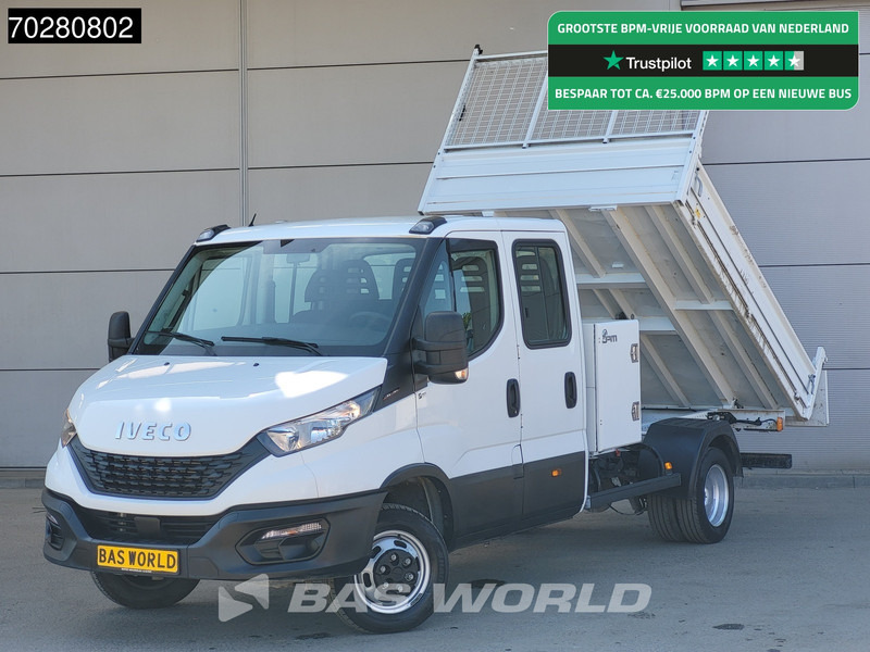 Iveco Daily 35C16 Kipper Dubbel Cabine met Kist Dubbellucht 3,5t Trekhaak Airco Cruise Navi Camera Euro6 Tipper Benne Kieper Airco Dubbel ca - Furgão basculante: foto 1 Iveco Daily 35C16 Kipper Dubbel Cabine met Kist Dubbellucht 3,5t Trekhaak Airco Cruise Navi Camera Euro6 Tipper Benne Kieper Airco Dubbel ca - Furgão basculante: foto 1