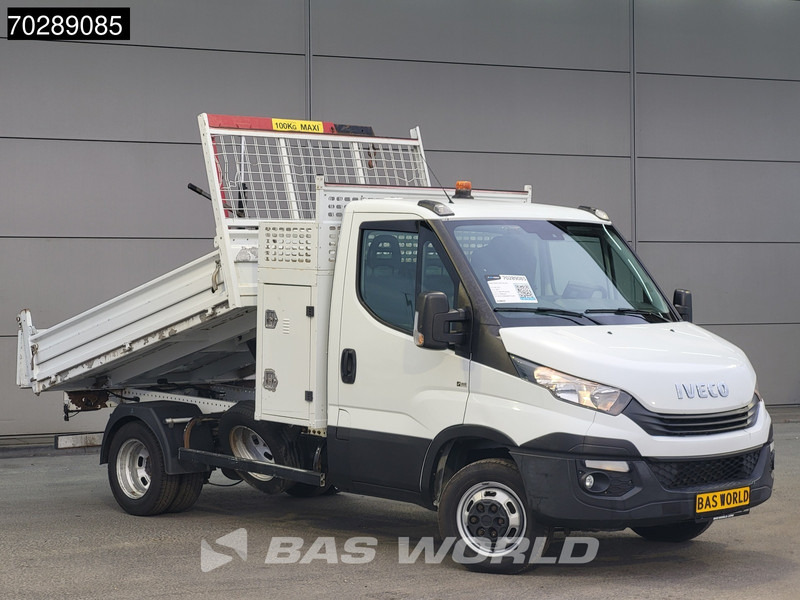 Iveco Daily 35C16 Kipper met Kraan Dubbellucht 3,5t Trekhaak Airco Cruise Camera Euro6 Crane Kran Kranwagen 2m3 Airco Trekhaak Cruise contro - Furgão basculante: foto 3 Iveco Daily 35C16 Kipper met Kraan Dubbellucht 3,5t Trekhaak Airco Cruise Camera Euro6 Crane Kran Kranwagen 2m3 Airco Trekhaak Cruise contro - Furgão basculante: foto 3