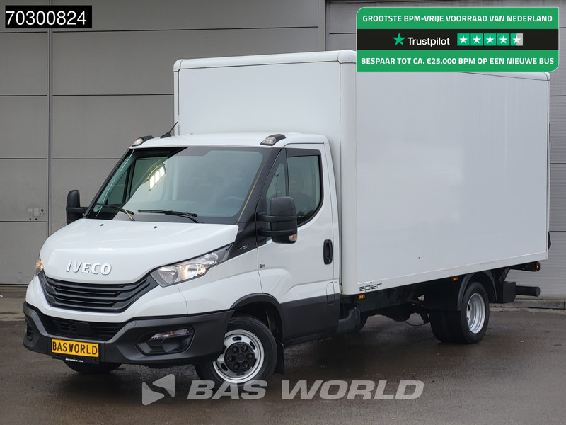 Iveco Daily 35C16 Laadklep Bakwagen Dubbellucht 160PK Airco Euro6 Meubelbak Koffer Airco - Carrinha de contentor: foto 1 Iveco Daily 35C16 Laadklep Bakwagen Dubbellucht 160PK Airco Euro6 Meubelbak Koffer Airco - Carrinha de contentor: foto 1