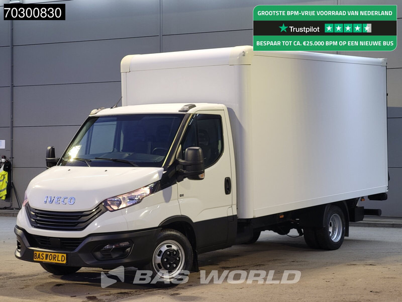 Iveco Daily 35C16 Laadklep Dubbellucht Bakwagen 160PK 3,5t Trekgewicht Airco Euro6 Meubelbak Koffer Airco - Carrinha de contentor: foto 1 Iveco Daily 35C16 Laadklep Dubbellucht Bakwagen 160PK 3,5t Trekgewicht Airco Euro6 Meubelbak Koffer Airco - Carrinha de contentor: foto 1