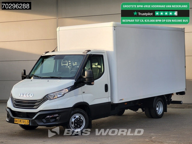 Iveco Daily 35C16 Laadklep Dubbellucht Bakwagen 160PK Airco Euro6 Meubelbak Koffer Airco - Carrinha de contentor: foto 1 Iveco Daily 35C16 Laadklep Dubbellucht Bakwagen 160PK Airco Euro6 Meubelbak Koffer Airco - Carrinha de contentor: foto 1