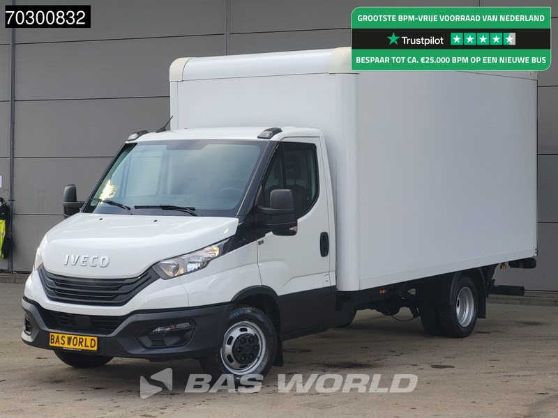 Iveco Daily 35C16 Laadklep Dubbellucht Bakwagen 160PK Airco Euro6 Meubelbak Koffer Airco - Carrinha de contentor: foto 1 Iveco Daily 35C16 Laadklep Dubbellucht Bakwagen 160PK Airco Euro6 Meubelbak Koffer Airco - Carrinha de contentor: foto 1
