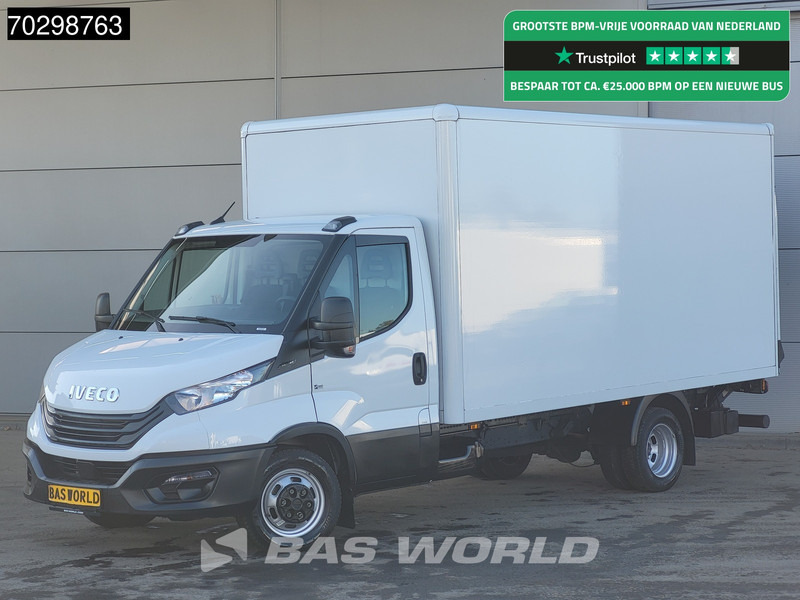 Iveco Daily 35C16 Laadklep Dubbellucht Bakwagen 160PK Airco Euro6 Meubelbak Koffer Airco - Carrinha de contentor: foto 1 Iveco Daily 35C16 Laadklep Dubbellucht Bakwagen 160PK Airco Euro6 Meubelbak Koffer Airco - Carrinha de contentor: foto 1