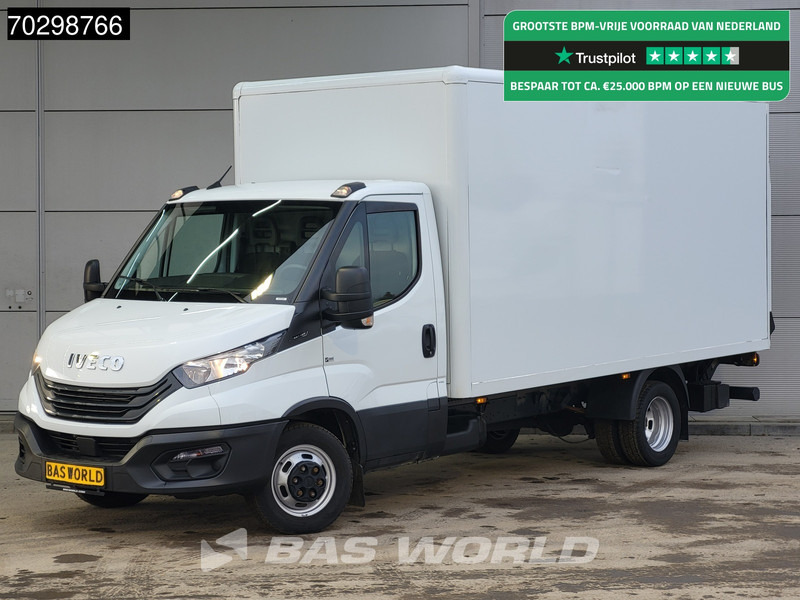 Iveco Daily 35C16 Laadklep Dubbellucht Bakwagen 160PK Airco Euro6 Meubelbak Koffer Airco - Carrinha de contentor: foto 1 Iveco Daily 35C16 Laadklep Dubbellucht Bakwagen 160PK Airco Euro6 Meubelbak Koffer Airco - Carrinha de contentor: foto 1