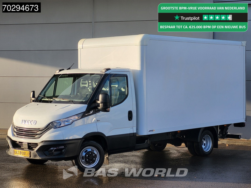 Iveco Daily 35C16 Laadklep Dubbelucht Bakwagen 160PK Airco Camera Euro6 Meubelbak Koffer Airco - Carrinha de contentor: foto 1 Iveco Daily 35C16 Laadklep Dubbelucht Bakwagen 160PK Airco Camera Euro6 Meubelbak Koffer Airco - Carrinha de contentor: foto 1