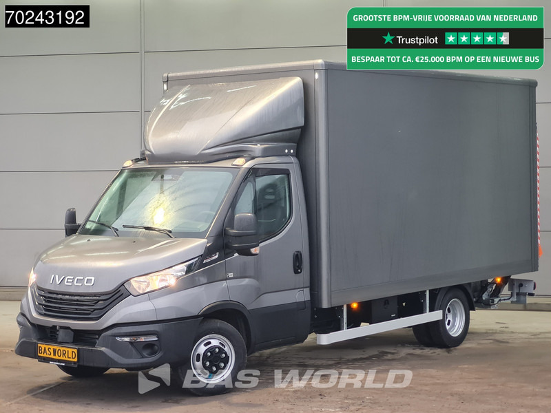 Iveco Daily 35C18 2025 MODEL Automaat 1000kg Laadklep ACC Navi Airco Zijdeur Bakwagen Meubelbak Koffer 21m3 Airco - Carrinha de contentor: foto 1 Iveco Daily 35C18 2025 MODEL Automaat 1000kg Laadklep ACC Navi Airco Zijdeur Bakwagen Meubelbak Koffer 21m3 Airco - Carrinha de contentor: foto 1
