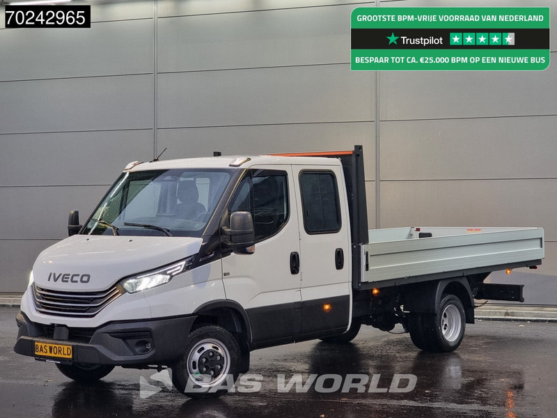 Iveco Daily 35C18 3.0L Automaat 180PK 2025-Model Dubbel Cabine Open laadbak Dubbellucht Navi ACC LED 3,5T Trekvermogen Euro6 Pritsche Pickup - Furgão caixa aberta: foto 1 Iveco Daily 35C18 3.0L Automaat 180PK 2025-Model Dubbel Cabine Open laadbak Dubbellucht Navi ACC LED 3,5T Trekvermogen Euro6 Pritsche Pickup - Furgão caixa aberta: foto 1