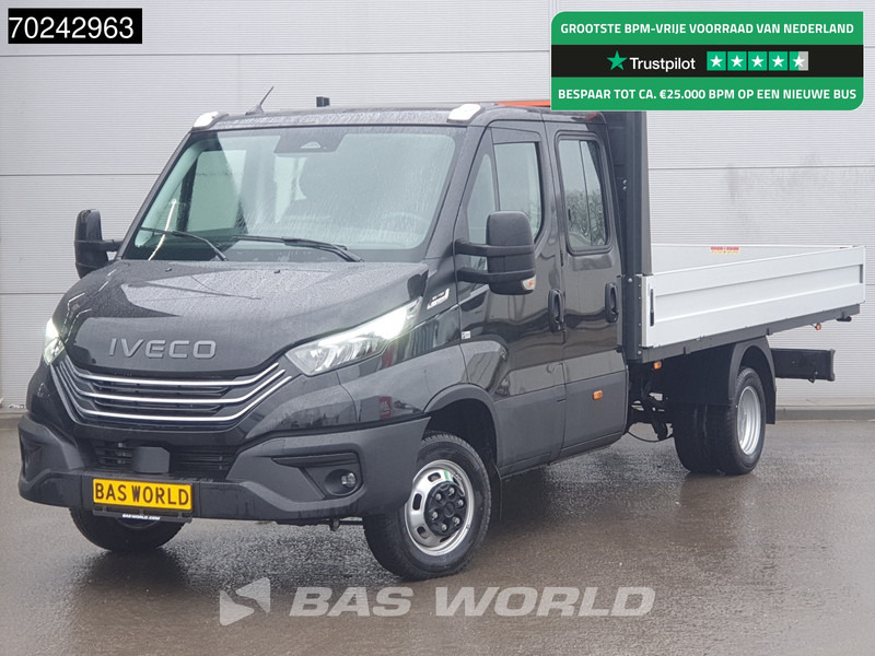 Iveco Daily 35C18 3.0L Automaat 180PK 2025-Model Open laadbak Dubbel Cabine Navi ACC LED 3,5T Trekvermogen Euro6 Pritsche Pickup Airco Dubbe - Furgão caixa aberta: foto 1 Iveco Daily 35C18 3.0L Automaat 180PK 2025-Model Open laadbak Dubbel Cabine Navi ACC LED 3,5T Trekvermogen Euro6 Pritsche Pickup Airco Dubbe - Furgão caixa aberta: foto 1