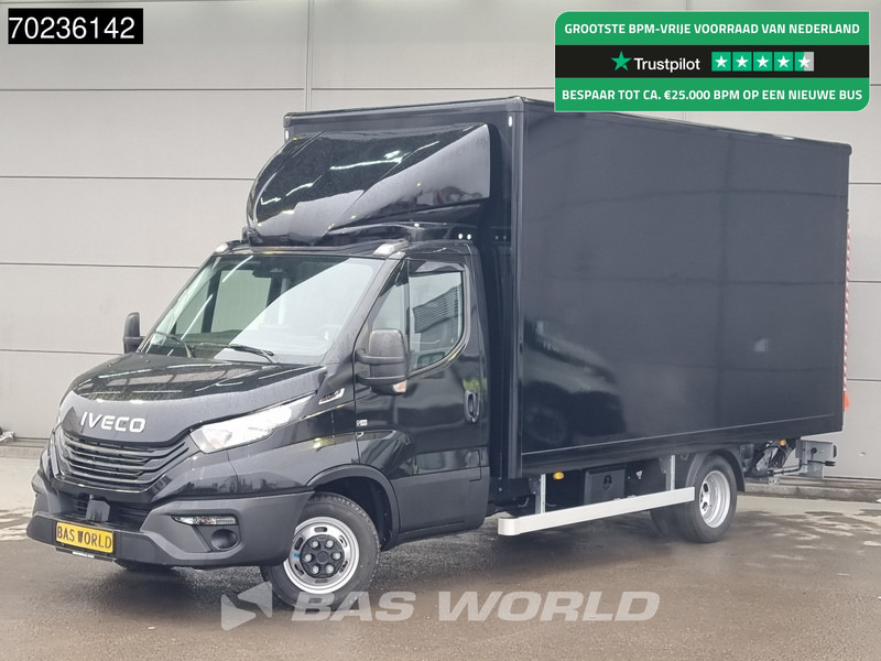 Iveco Daily 35C18 3.0L Automaat 2025 MODEL 1000kg Laadklep ACC Navi Airco Zijdeur Bakwagen Meubelbak Koffer 21m3 Airco - Carrinha de contentor: foto 1 Iveco Daily 35C18 3.0L Automaat 2025 MODEL 1000kg Laadklep ACC Navi Airco Zijdeur Bakwagen Meubelbak Koffer 21m3 Airco - Carrinha de contentor: foto 1