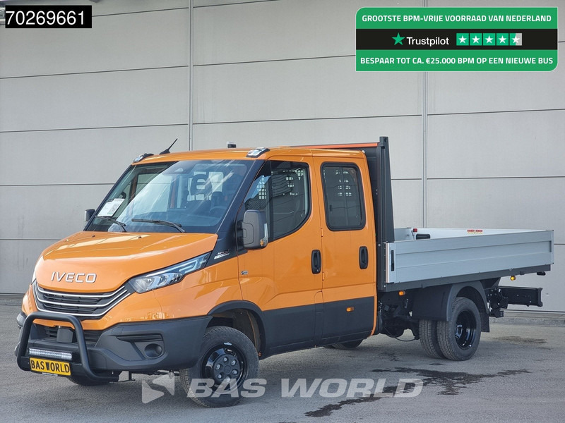 Iveco Daily 35C21 3.0 210PK Black Edition 2025model Dubbel Cabine Open laadbak 3.5t Trekhaak CarPlay ACC LED Pritsche Pickup Airco Dubbel ca - Furgão caixa aberta: foto 1 Iveco Daily 35C21 3.0 210PK Black Edition 2025model Dubbel Cabine Open laadbak 3.5t Trekhaak CarPlay ACC LED Pritsche Pickup Airco Dubbel ca - Furgão caixa aberta: foto 1