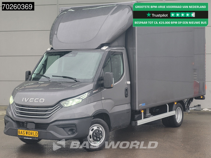 Iveco Daily 35C21 3.0L 210PK 2025MODEL Laadklep ACC CarPlay Airco Zijdeur Euro6 Bakwagen Meubelbak Koffer Airco - Carrinha de contentor: foto 1 Iveco Daily 35C21 3.0L 210PK 2025MODEL Laadklep ACC CarPlay Airco Zijdeur Euro6 Bakwagen Meubelbak Koffer Airco - Carrinha de contentor: foto 1