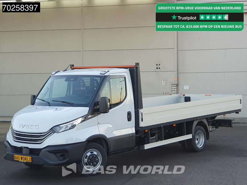 Iveco Daily 35C21 3.0L 210PK 2025model 485cmlang Automaat Open Laadbak Dubbellucht Pickup CarPlay ACC Airco - Furgão caixa aberta: foto 1 Iveco Daily 35C21 3.0L 210PK 2025model 485cmlang Automaat Open Laadbak Dubbellucht Pickup CarPlay ACC Airco - Furgão caixa aberta: foto 1