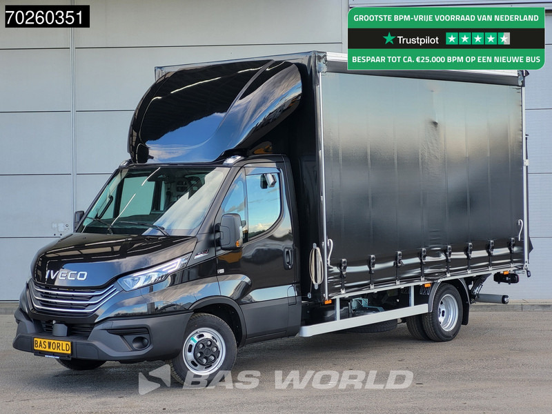 Iveco Daily 35C21 3.0L 210PK Automaat Schuifzeilen Laadklep ACC LED CarPlay Euro6 Schuifzeil Zeilen Koffer Meubelbak Bakwagen 22m3 Airco - Furgão de toldo: foto 1 Iveco Daily 35C21 3.0L 210PK Automaat Schuifzeilen Laadklep ACC LED CarPlay Euro6 Schuifzeil Zeilen Koffer Meubelbak Bakwagen 22m3 Airco - Furgão de toldo: foto 1