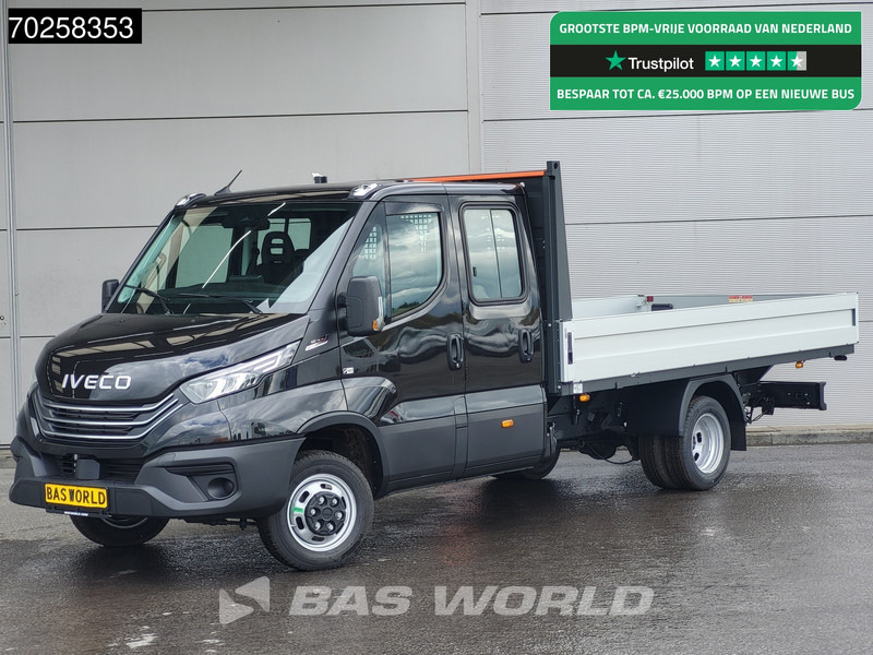 Iveco Daily 35C21 3.0L Automaat 210PK 2025-Model Open laadbak Dubbel Cabine Dubbellucht CarPlay ACC LED 3,5T Trekvermogen Euro6 Pritsche Pic - Furgão caixa aberta: foto 1 Iveco Daily 35C21 3.0L Automaat 210PK 2025-Model Open laadbak Dubbel Cabine Dubbellucht CarPlay ACC LED 3,5T Trekvermogen Euro6 Pritsche Pic - Furgão caixa aberta: foto 1