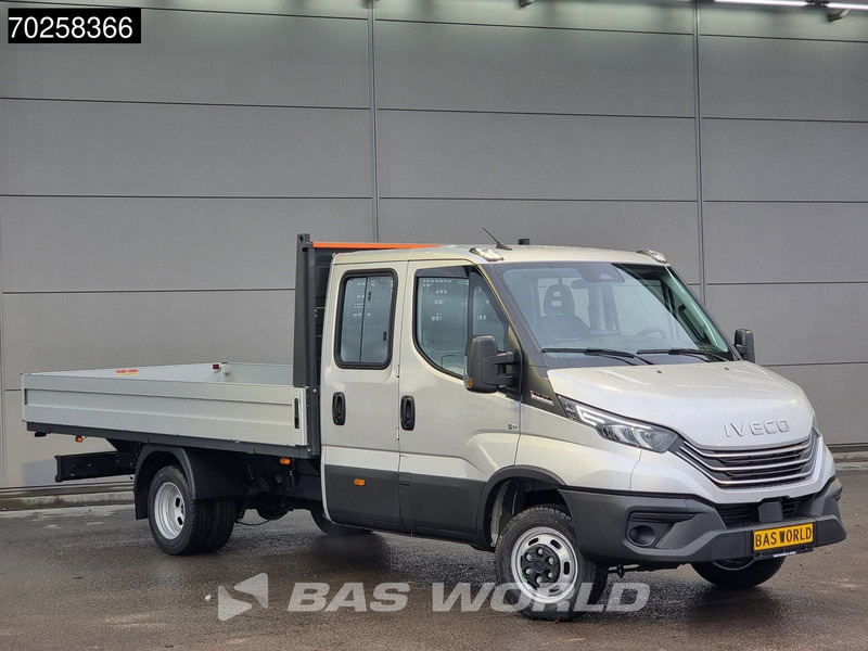 Iveco Daily 35C21 3.0L Automaat 210PK 2025-Model Open laadbak Dubbel Cabine Dubbellucht CarPlay ACC LED 3,5T Trekvermogen Euro6 Pritsche Pic - Furgão caixa aberta: foto 3 Iveco Daily 35C21 3.0L Automaat 210PK 2025-Model Open laadbak Dubbel Cabine Dubbellucht CarPlay ACC LED 3,5T Trekvermogen Euro6 Pritsche Pic - Furgão caixa aberta: foto 3
