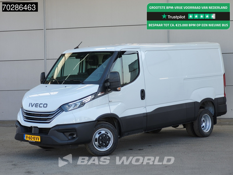 Iveco Daily 35C21 3.0L Automaat L2H1 3,5t Trekhaak LED ACC Navi Airco Camera Parkeersensoren Euro6 L2 Laag dak 9m3 Airco Trekhaak - Furgão: foto 1 Iveco Daily 35C21 3.0L Automaat L2H1 3,5t Trekhaak LED ACC Navi Airco Camera Parkeersensoren Euro6 L2 Laag dak 9m3 Airco Trekhaak - Furgão: foto 1