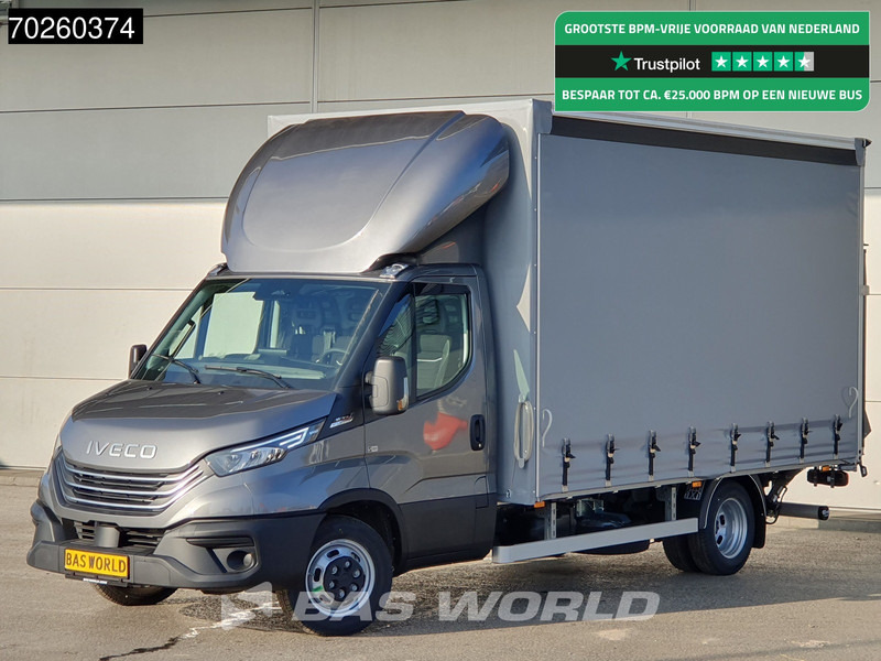 Iveco Daily 35C21 3.0L Automaat Schuifzeilen met Laadklep ACC LED Bakwagen Schuifzeil Zeilen Koffer Meubelbak Plane 22m3 Airco - Furgão de toldo: foto 1 Iveco Daily 35C21 3.0L Automaat Schuifzeilen met Laadklep ACC LED Bakwagen Schuifzeil Zeilen Koffer Meubelbak Plane 22m3 Airco - Furgão de toldo: foto 1