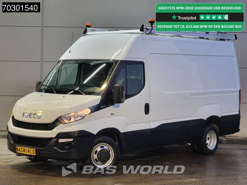 Iveco Daily 35C21 3.0L Dubbellucht 3,5t Trekhaak 210PK L2H2 Airco Cruise Camera Imperiaal Werkplaatsinrichting Euro6 L2 Airco Trekhaak Cruis - Furgão: foto 1 Iveco Daily 35C21 3.0L Dubbellucht 3,5t Trekhaak 210PK L2H2 Airco Cruise Camera Imperiaal Werkplaatsinrichting Euro6 L2 Airco Trekhaak Cruis - Furgão: foto 1