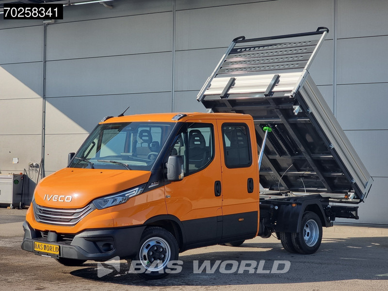 Iveco Daily 35C21 3-Zijdige Kipper Dubbel Cabine 210PK 3.0L Dubbellucht 3,5t Trekhaak ACC Airco LED Camera CarPlay Euro6 Tipper Benne Kieper - Furgão basculante: foto 5 Iveco Daily 35C21 3-Zijdige Kipper Dubbel Cabine 210PK 3.0L Dubbellucht 3,5t Trekhaak ACC Airco LED Camera CarPlay Euro6 Tipper Benne Kieper - Furgão basculante: foto 5