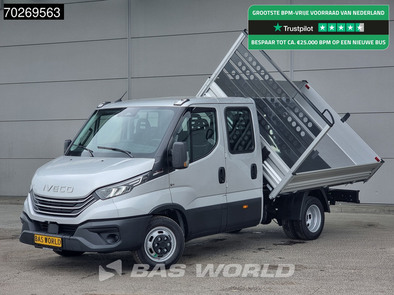 Iveco Daily 35C21 3 zijdige Kipper Dubbel Cabine 210PK 3.0L Dubbellucht Airco Cruise LED Camera Tipper Benne Kieper 2m3 Airco Dubbel cabine - Furgão basculante: foto 1 Iveco Daily 35C21 3 zijdige Kipper Dubbel Cabine 210PK 3.0L Dubbellucht Airco Cruise LED Camera Tipper Benne Kieper 2m3 Airco Dubbel cabine - Furgão basculante: foto 1