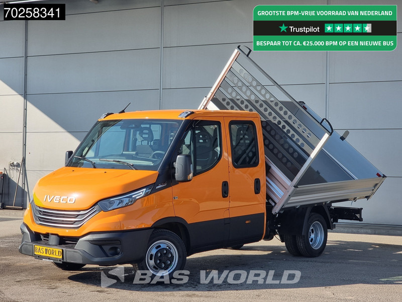 Iveco Daily 35C21 3 zijdige Kipper Dubbel Cabine 210PK 3.0L Dubbellucht Airco Cruise LED Camera Tipper Benne Kieper 2m3 Airco Trekhaak - Furgão basculante: foto 1 Iveco Daily 35C21 3 zijdige Kipper Dubbel Cabine 210PK 3.0L Dubbellucht Airco Cruise LED Camera Tipper Benne Kieper 2m3 Airco Trekhaak - Furgão basculante: foto 1