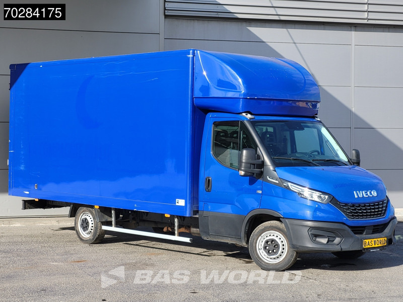 Carrinha de contentor Iveco Daily 35S14 Automaat Bakwagen Achterdeuren 488cm lang! Airco Cruise Euro6 Meubelbak Koffer 23m3 Airco Cruise control: foto 5