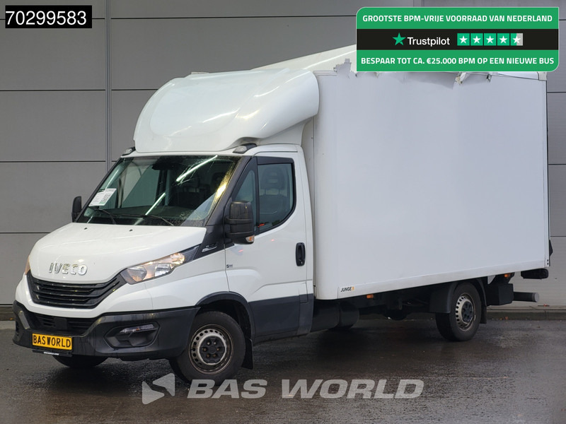 Iveco Daily 35S16 Laadklep Automaat SCHADE Bakwagen 160PK Airco Camera Euro6 Meubelbak Koffer Airco - Carrinha de contentor: foto 1 Iveco Daily 35S16 Laadklep Automaat SCHADE Bakwagen 160PK Airco Camera Euro6 Meubelbak Koffer Airco - Carrinha de contentor: foto 1