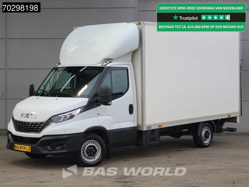 Iveco Daily 35S16 Laadklep Zijdeur Bakwagen 160PK ACC LED Navi Airco Camera Standkachel Euro6 Meubelbak Koffer Airco - Carrinha de contentor: foto 1 Iveco Daily 35S16 Laadklep Zijdeur Bakwagen 160PK ACC LED Navi Airco Camera Standkachel Euro6 Meubelbak Koffer Airco - Carrinha de contentor: foto 1