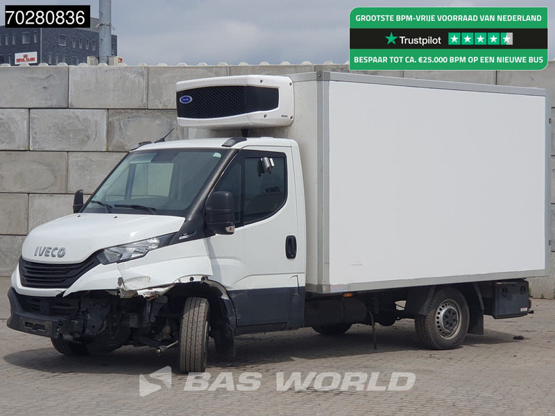 Iveco Daily 35S16 SCHADE! Koelwagen Zijdeur Carrier Xarios Airco Camera Euro6 Koel Koeler Kühl Kühler Kühlwagen Kühlkoffer 13m3 Airco - Carrinha frigorífica: foto 1 Iveco Daily 35S16 SCHADE! Koelwagen Zijdeur Carrier Xarios Airco Camera Euro6 Koel Koeler Kühl Kühler Kühlwagen Kühlkoffer 13m3 Airco - Carrinha frigorífica: foto 1