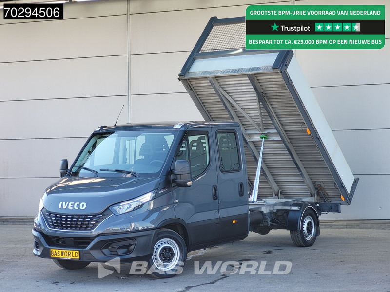 Iveco Daily 35S18 3.0L Automaat Kipper Dubbel Cabine 180PK 3,5t Trekhaak LED Airco Cruise Euro6 Kieper Tipper Benne 3m3 Airco Trekhaak Cruis - Furgão basculante: foto 1 Iveco Daily 35S18 3.0L Automaat Kipper Dubbel Cabine 180PK 3,5t Trekhaak LED Airco Cruise Euro6 Kieper Tipper Benne 3m3 Airco Trekhaak Cruis - Furgão basculante: foto 1