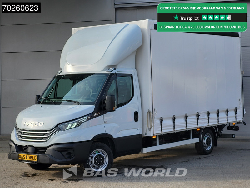 Iveco Daily 35S21 3.0L Automaat Schuifzeilen Laadklep 210PK 2025-Model ACC LED CarPlay Euro6 Schuifzeil Koffer Meubelbak Bakwagen 22m3 Airco - Furgão de toldo: foto 1 Iveco Daily 35S21 3.0L Automaat Schuifzeilen Laadklep 210PK 2025-Model ACC LED CarPlay Euro6 Schuifzeil Koffer Meubelbak Bakwagen 22m3 Airco - Furgão de toldo: foto 1