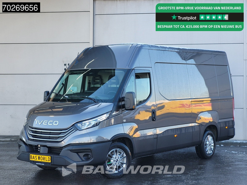 Iveco Daily 35S21 Automaat 2025 model L2H2 Trekhaak Tacho ACC LED CarPlay Velgen Camera 12m3 Airco Trekhaak - Furgão: foto 1 Iveco Daily 35S21 Automaat 2025 model L2H2 Trekhaak Tacho ACC LED CarPlay Velgen Camera 12m3 Airco Trekhaak - Furgão: foto 1