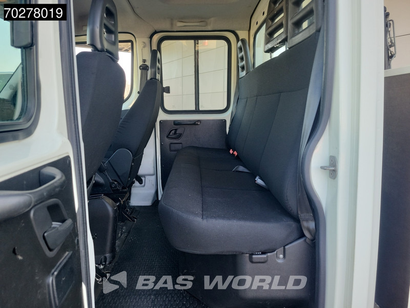 Furgão caixa aberta Iveco Daily 50C17 3.0L Automaat DC Open laadbak Kraan Hiab 017T-2 Airco APK 10-2025 Pickup Crane Kraanwagen Pritsche Airco Dubbel cabine: foto 15