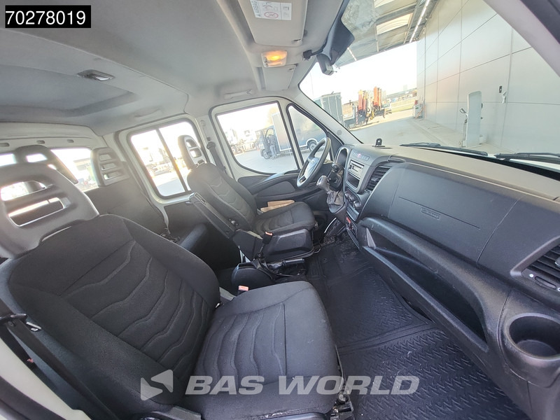 Furgão caixa aberta Iveco Daily 50C17 3.0L Automaat DC Open laadbak Kraan Hiab 017T-2 Airco APK 10-2025 Pickup Crane Kraanwagen Pritsche Airco Dubbel cabine: foto 14