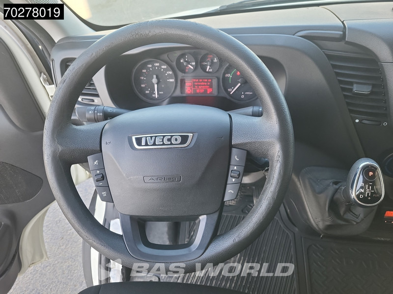 Furgão caixa aberta Iveco Daily 50C17 3.0L Automaat DC Open laadbak Kraan Hiab 017T-2 Airco APK 10-2025 Pickup Crane Kraanwagen Pritsche Airco Dubbel cabine: foto 19