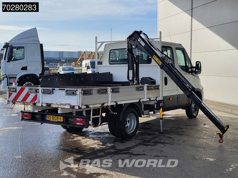 Iveco Daily 50C17 3,0L Automaat HIAB 017T-2 DC Open laadbak Dubbellucht Airco Euro6 Pickup Crane Kraanwagen Pritsche Airco Dubbel cabine - Furgão caixa aberta: foto 2 Iveco Daily 50C17 3,0L Automaat HIAB 017T-2 DC Open laadbak Dubbellucht Airco Euro6 Pickup Crane Kraanwagen Pritsche Airco Dubbel cabine - Furgão caixa aberta: foto 2