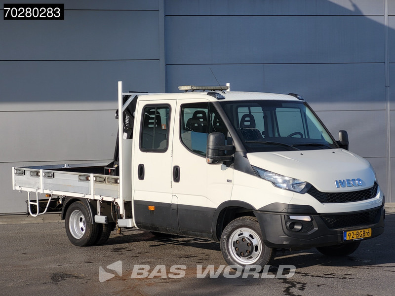 Iveco Daily 50C17 3,0L Automaat HIAB 017T-2 DC Open laadbak Kraan Dubbellucht Airco Euro6 Pickup Crane Kraanwagen Pritsche Airco Dubbel cabi - Furgão caixa aberta: foto 5 Iveco Daily 50C17 3,0L Automaat HIAB 017T-2 DC Open laadbak Kraan Dubbellucht Airco Euro6 Pickup Crane Kraanwagen Pritsche Airco Dubbel cabi - Furgão caixa aberta: foto 5