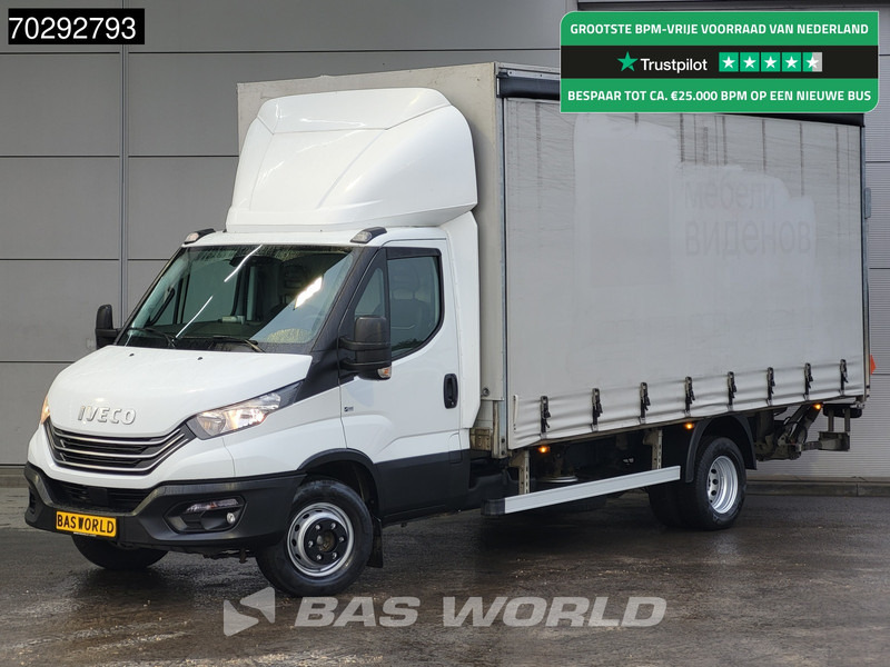 Iveco Daily 60C18 3.0L Automaat Laadklep 180PK Schuifzeilen Zeilen Airco Cruise D'Hollandia Euro6 Schuifzeil Koffer Gesloten laadbak Airco C - Furgão de toldo: foto 1 Iveco Daily 60C18 3.0L Automaat Laadklep 180PK Schuifzeilen Zeilen Airco Cruise D'Hollandia Euro6 Schuifzeil Koffer Gesloten laadbak Airco C - Furgão de toldo: foto 1