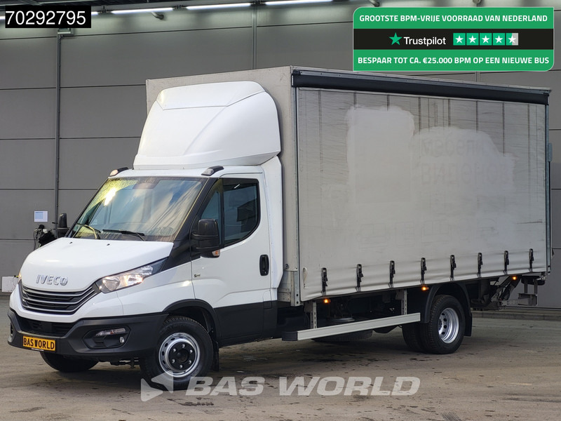 Iveco Daily 60C18 3.0L Automaat Laadklep 180PK Schuifzeilen Zeilen Airco Cruise D'Hollandia Euro6 Schuifzeil Koffer Gesloten laadbak Airco C - Furgão de toldo: foto 1 Iveco Daily 60C18 3.0L Automaat Laadklep 180PK Schuifzeilen Zeilen Airco Cruise D'Hollandia Euro6 Schuifzeil Koffer Gesloten laadbak Airco C - Furgão de toldo: foto 1