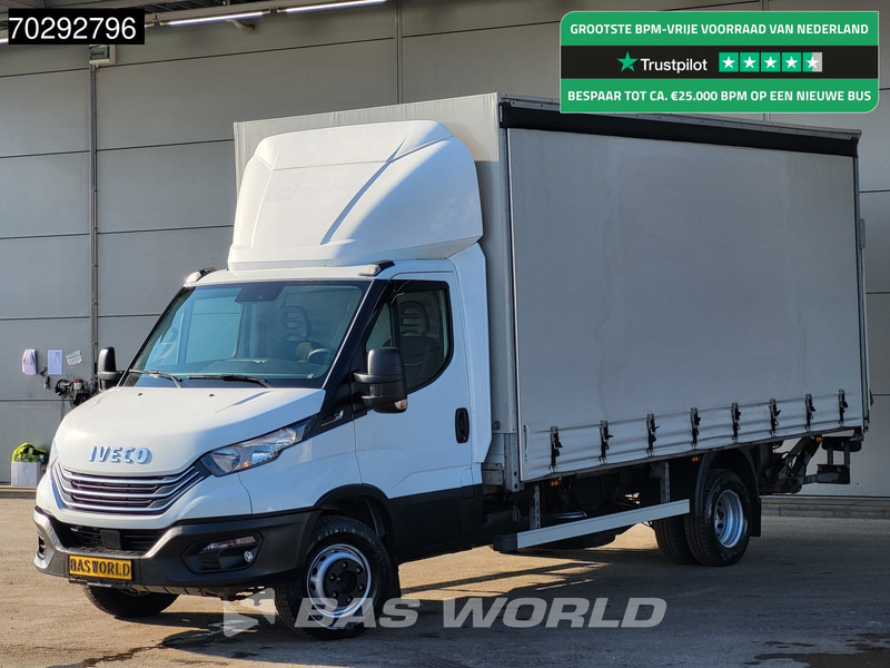 Iveco Daily 60C18 3.0L Automaat Laadklep Schuifzeilen Zeilen Airco Cruise D'Hollandia Euro6 Schuifzeil Koffer Gesloten laadbak Airco Cruise - Furgão de toldo: foto 1 Iveco Daily 60C18 3.0L Automaat Laadklep Schuifzeilen Zeilen Airco Cruise D'Hollandia Euro6 Schuifzeil Koffer Gesloten laadbak Airco Cruise - Furgão de toldo: foto 1
