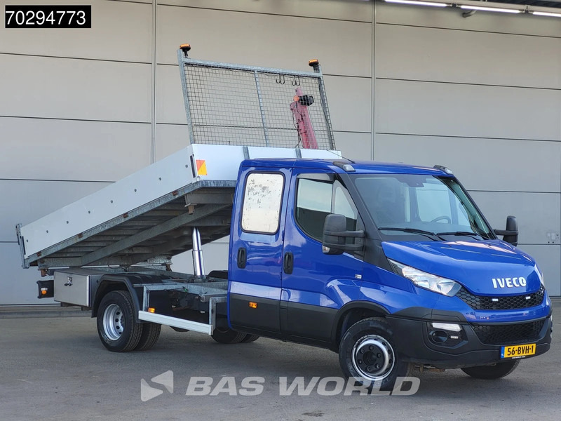 Iveco Daily 70C17 Drie-Zijdige 3.0L Kipper 7-tons Kraan Dubbellucht 170PK 3,5t Trekhaak Airco Tipper Benne Kieper Kraanwagen Crane Kranwagen - Furgão basculante: foto 5 Iveco Daily 70C17 Drie-Zijdige 3.0L Kipper 7-tons Kraan Dubbellucht 170PK 3,5t Trekhaak Airco Tipper Benne Kieper Kraanwagen Crane Kranwagen - Furgão basculante: foto 5