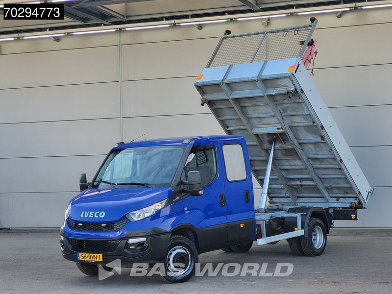 Iveco Daily 70C17 Drie-Zijdige 3.0L Kipper 7-tons Kraan Dubbellucht 170PK 3,5t Trekhaak Airco Tipper Benne Kieper Kraanwagen Crane Kranwagen - Furgão basculante: foto 3 Iveco Daily 70C17 Drie-Zijdige 3.0L Kipper 7-tons Kraan Dubbellucht 170PK 3,5t Trekhaak Airco Tipper Benne Kieper Kraanwagen Crane Kranwagen - Furgão basculante: foto 3